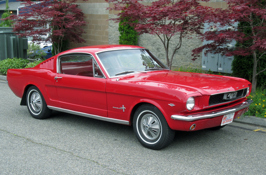 1966 Mustang Fastback by ClassicGray.com